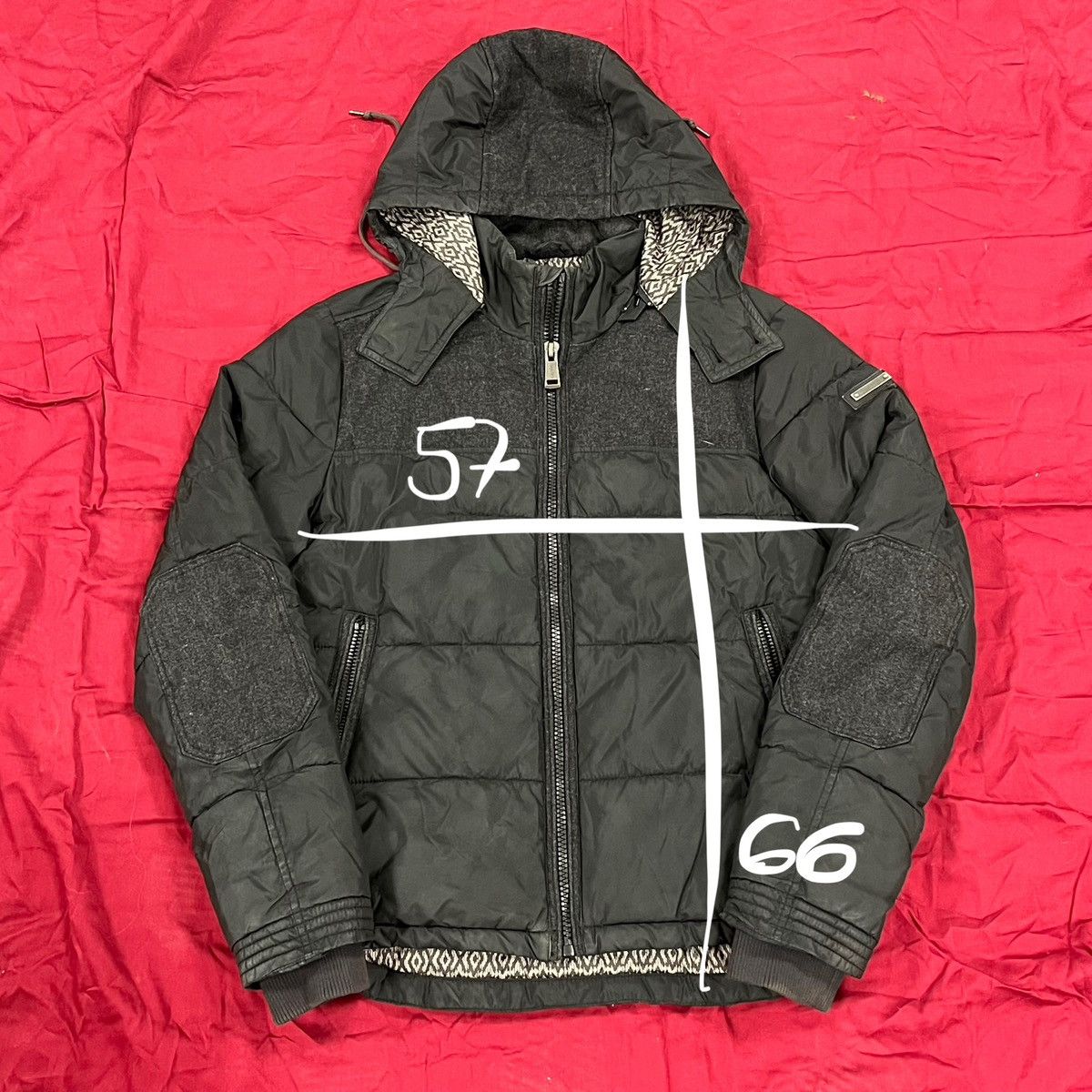 Guess Guess Black puffer jacket with removable hood Size US S / EU 44-46 / 1 - 19 Thumbnail