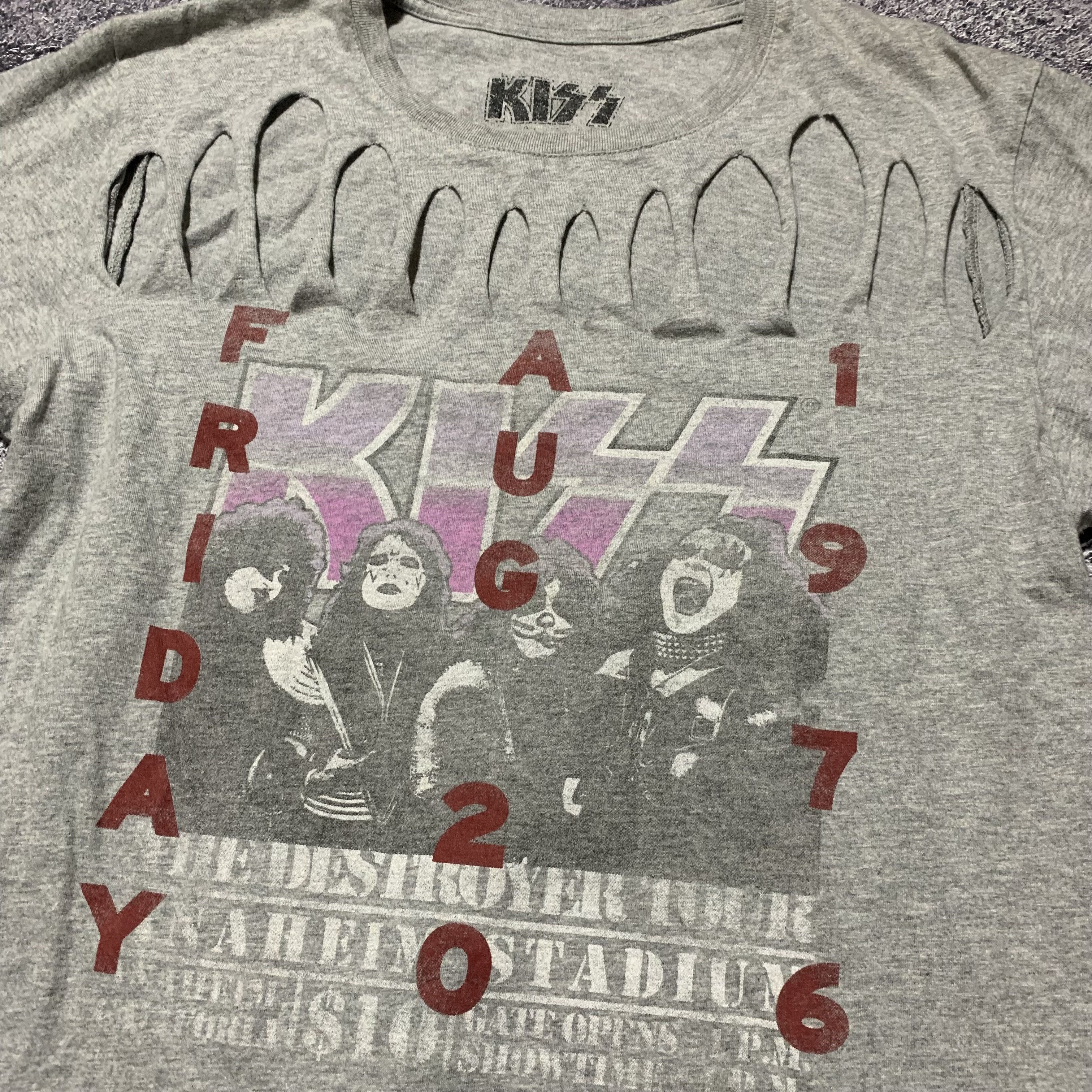 Japanese Brand Kiss Band Official Ifsix Seditionaries Tee y2k Size US S / EU 44-46 / 1 - 2 Thumbnail
