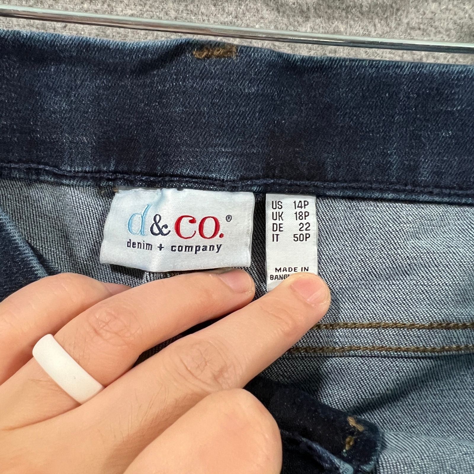 Other Denim & Co. Coolmax All Season Petite Straight Leg Size 36" / US 14 / IT 50 - 3 Thumbnail