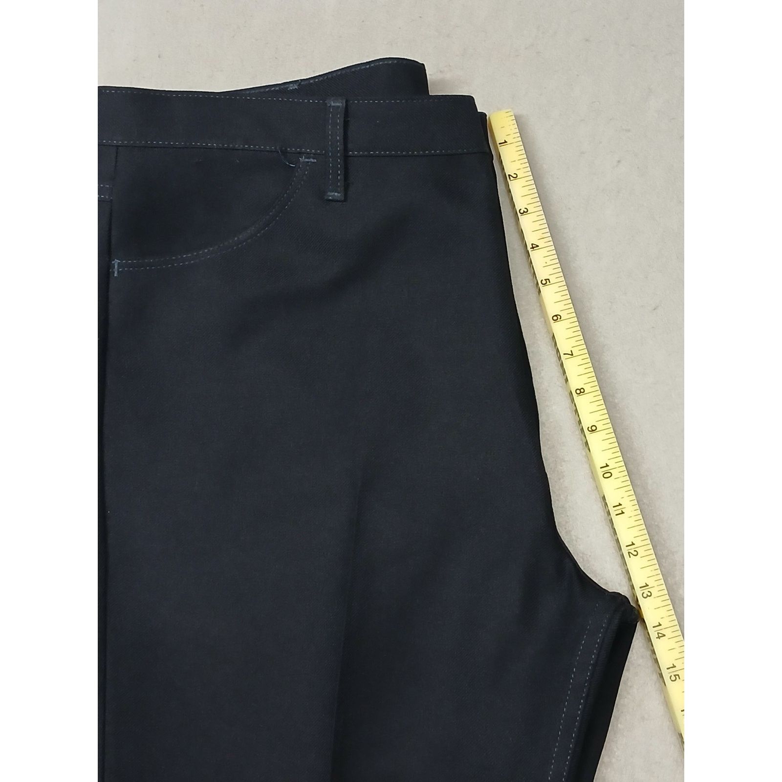 Wrangler Wrangler 82NV (42x30) Blue Relaxed Straight Stretch Pants Size US 42 / EU 58 - 6 Thumbnail