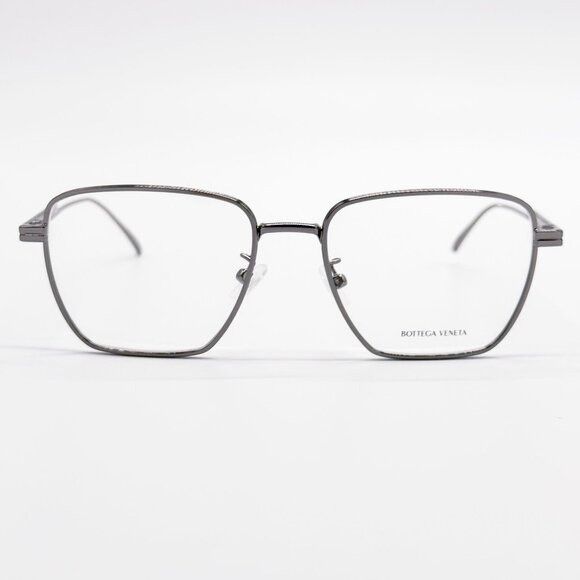 Bottega Veneta NEW BOTTEGA VENETA EYEGLASSES BV1015O 003 SILVER UNISEX EYEW Size ONE SIZE - 3 Thumbnail