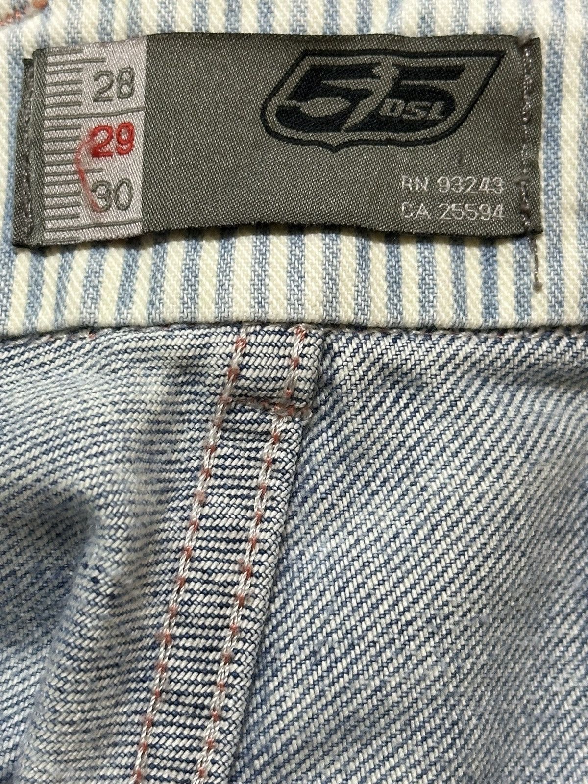 Diesel Vintage Diesel Blue Faded Wash Style Loose Jeans Size US 31 - 9 Thumbnail