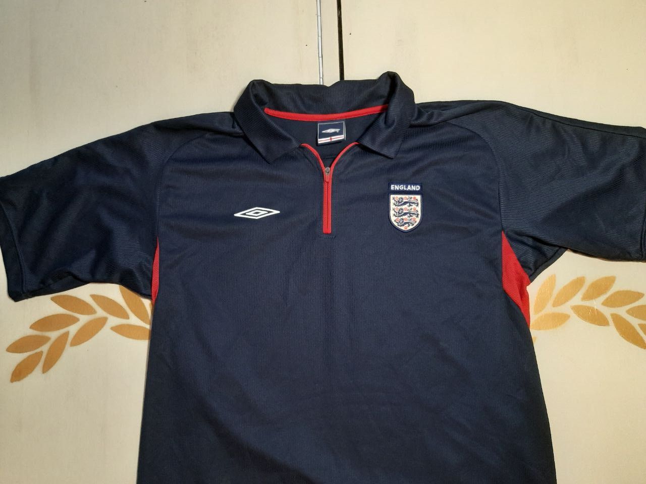 Umbro Umbro England Training Jersey Vintage Size US L / EU 52-54 / 3 - 3 Thumbnail