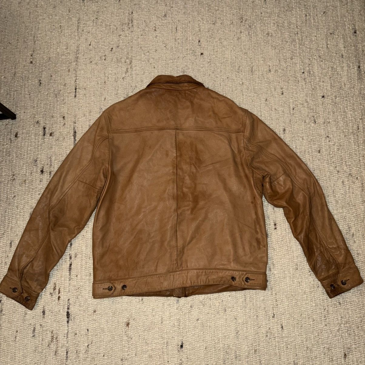 Polo Ralph Lauren Nr. 5/5 ultra rare Polo Ralph Lauren „Bradford“ Lederjacke Size US M / EU 48-50 / 2 - 3 Thumbnail