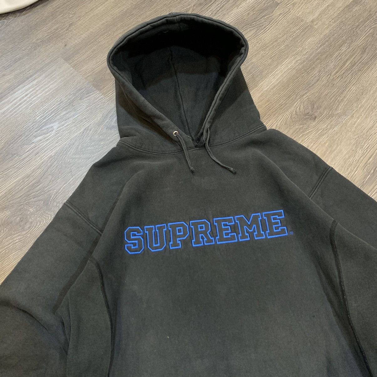 Supreme Supreme Spell Out Outline Blue Size US L / EU 52-54 / 3 - 2 Thumbnail