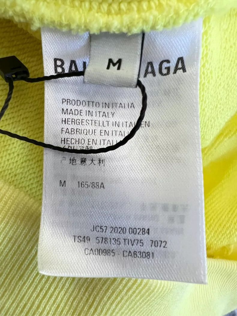 Balenciaga Balenciaga Crew letter printed hooded sweater Size US M / EU 48-50 / 2 - 5 Thumbnail