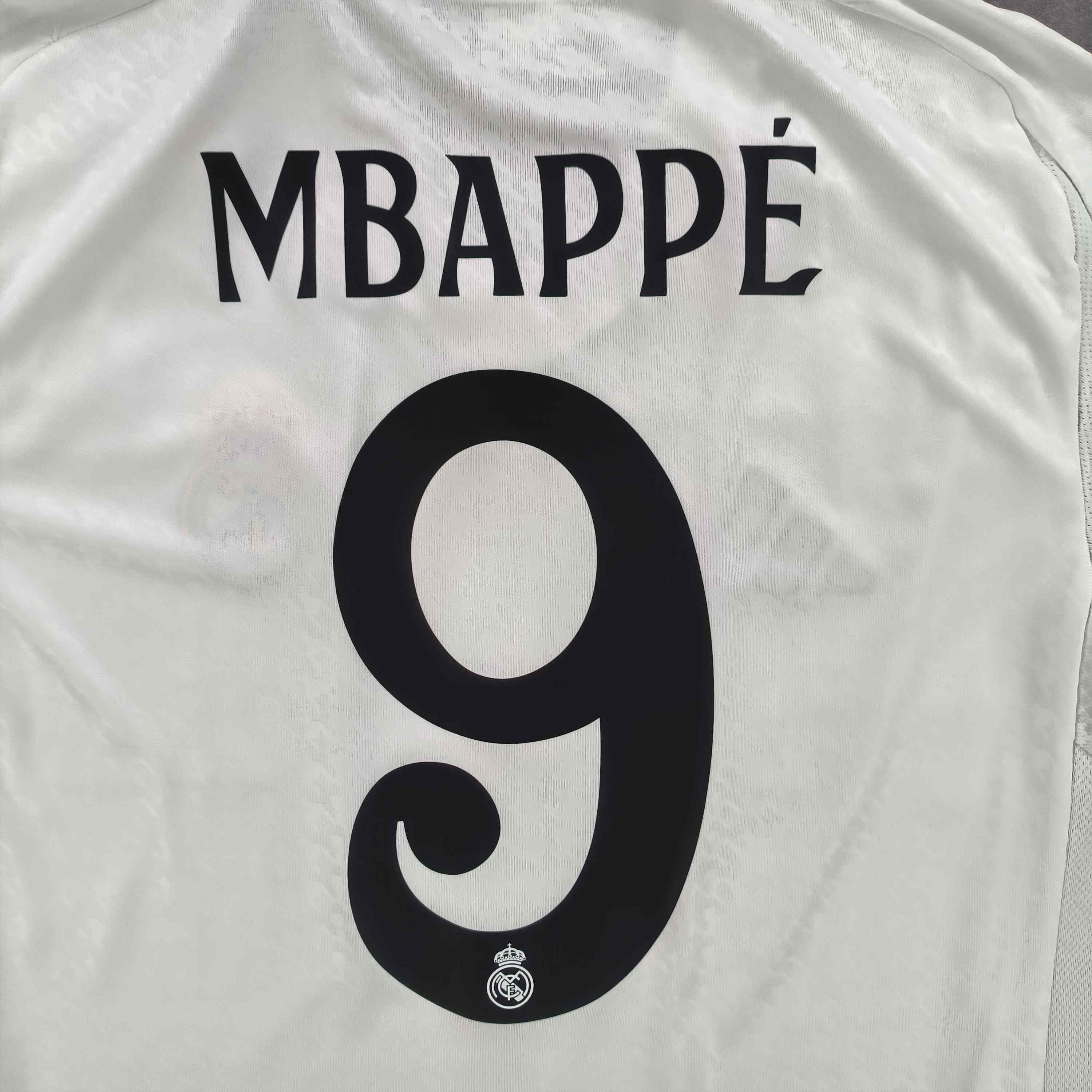 Adidas NEW Real Madrid 2024-25 Adidas home Mbappé football jersey M Size US M / EU 48-50 / 2 - 8 Thumbnail