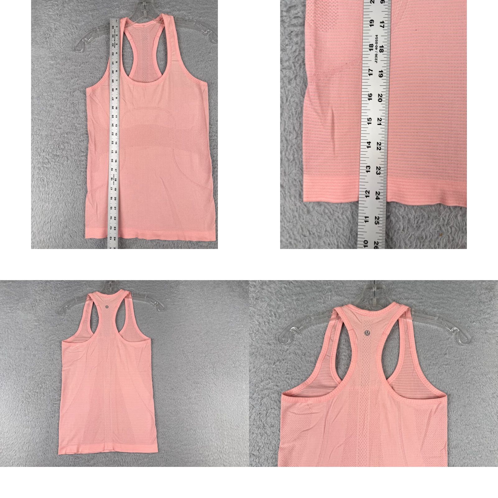Lululemon Lululemon Shirt Women 6 Pink Swiftly Tech Running Gym Scoop Neck READ Size M / US 6-8 / IT 42-44 - 8 Thumbnail