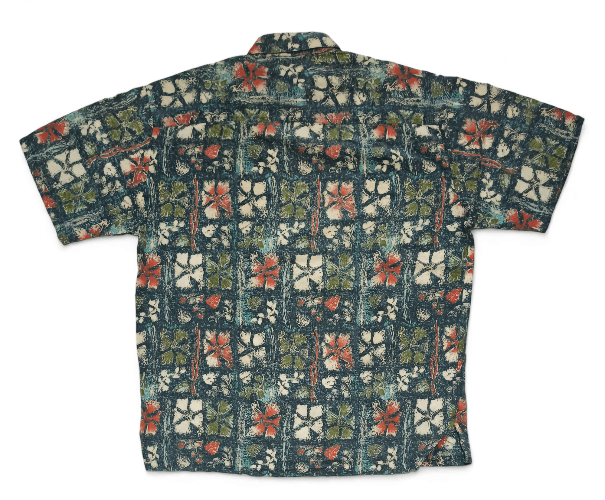 Vintage Vintage Kahala Floral Rayon Cotton Linen Hawaiian Shirt Size US L / EU 52-54 / 3 - 2 Thumbnail
