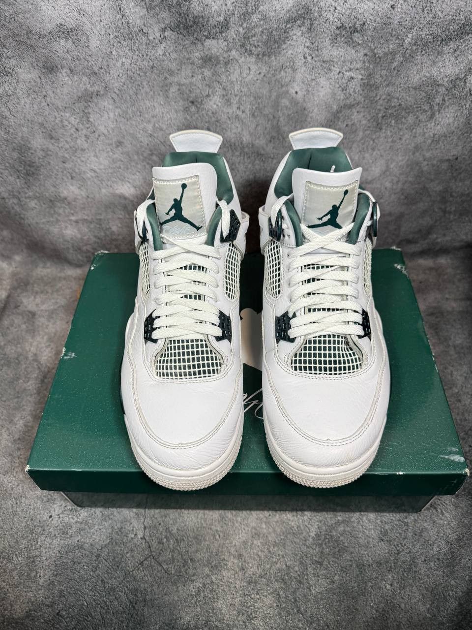 Jordan Brand Size 12 | Jordan 4 Oxidized Green With Box | Pre-Owned Size US 12 / EU 45 - 2 Thumbnail