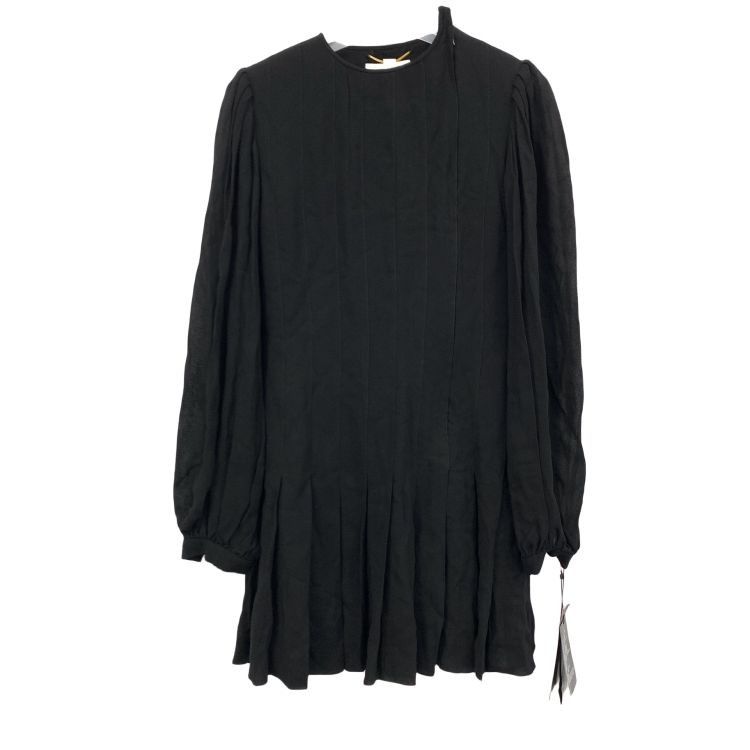 Saint Laurent Paris Saint Laurent Pleated Mini Dress Size 34 Size XS / US 0-2 / IT 36-38 - 1 Thumbnail