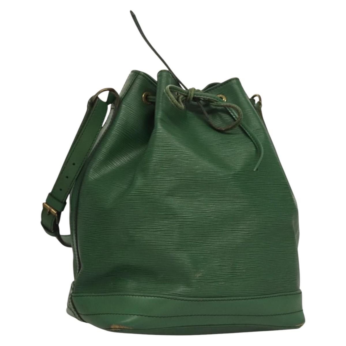 Louis Vuitton Epi Noe Shoulder Bag Green M44004 Lv Auth My449, Women's