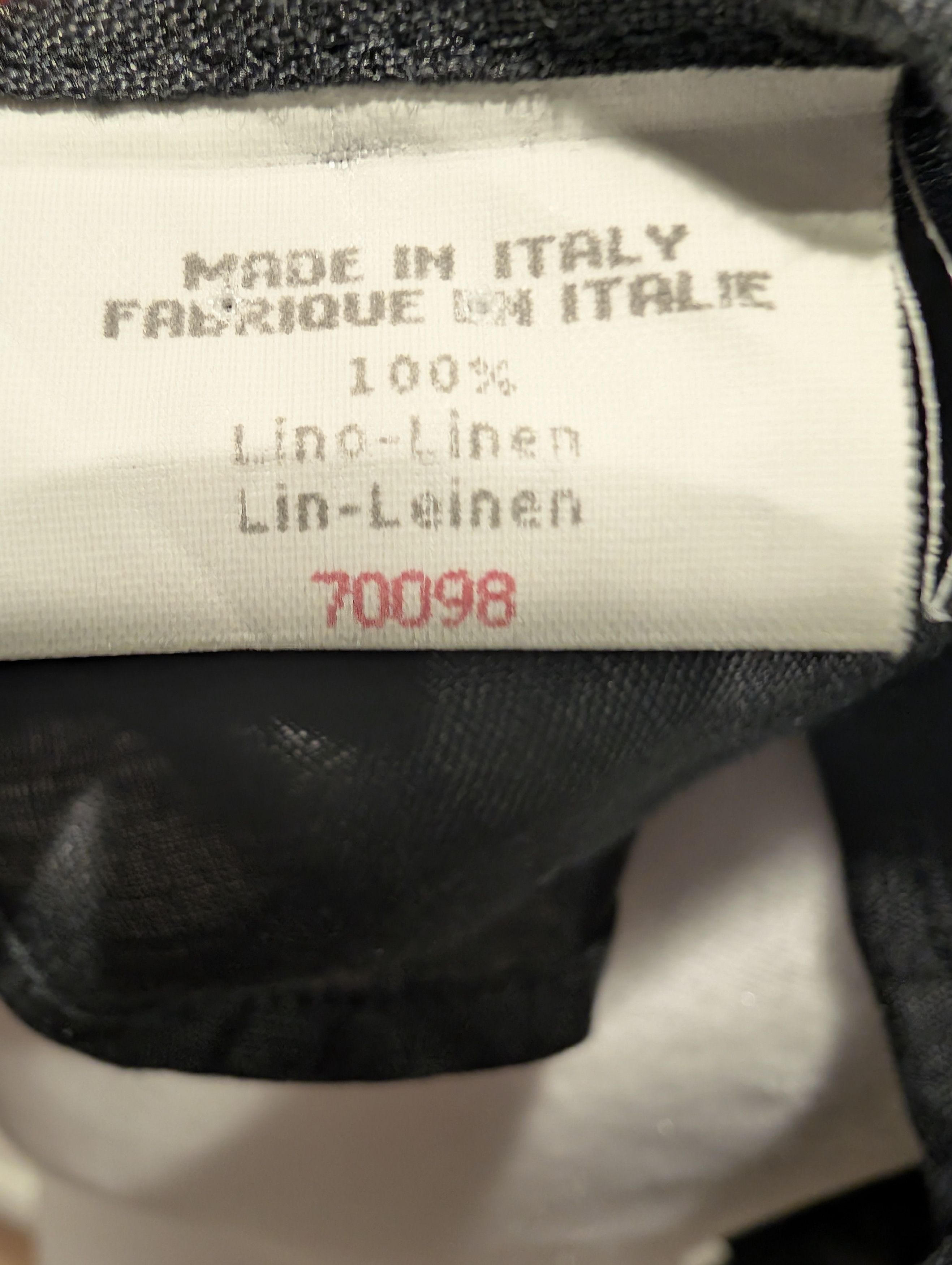 Byblos Archive Byblos Italy 100% Linen Minimalist Luxury Shirt IT50 Size US M / EU 48-50 / 2 - 5 Thumbnail
