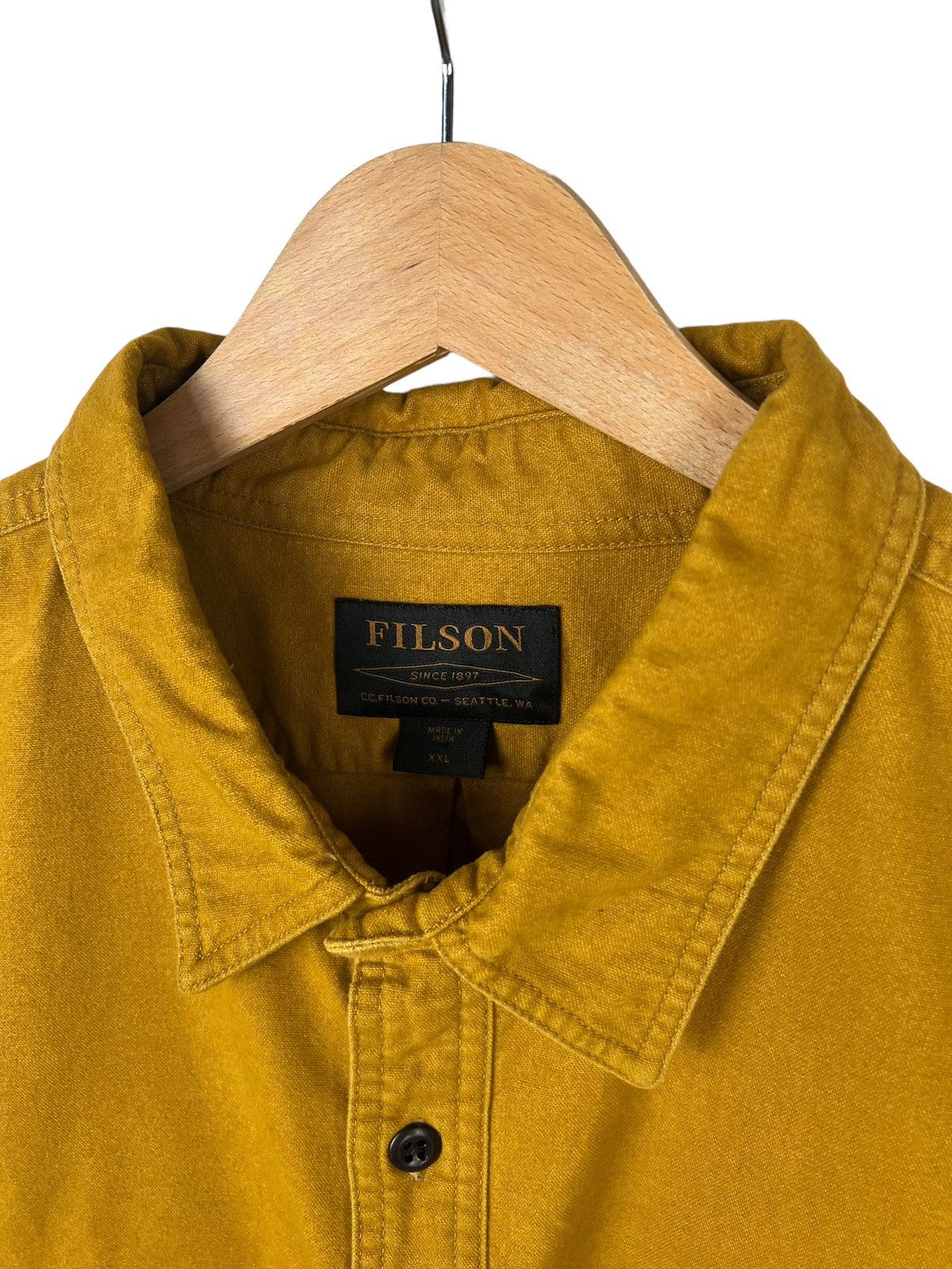 Filson Filson Moleskin Button Up Shirt Size US XXL / EU 58 / 5 - 5 Thumbnail