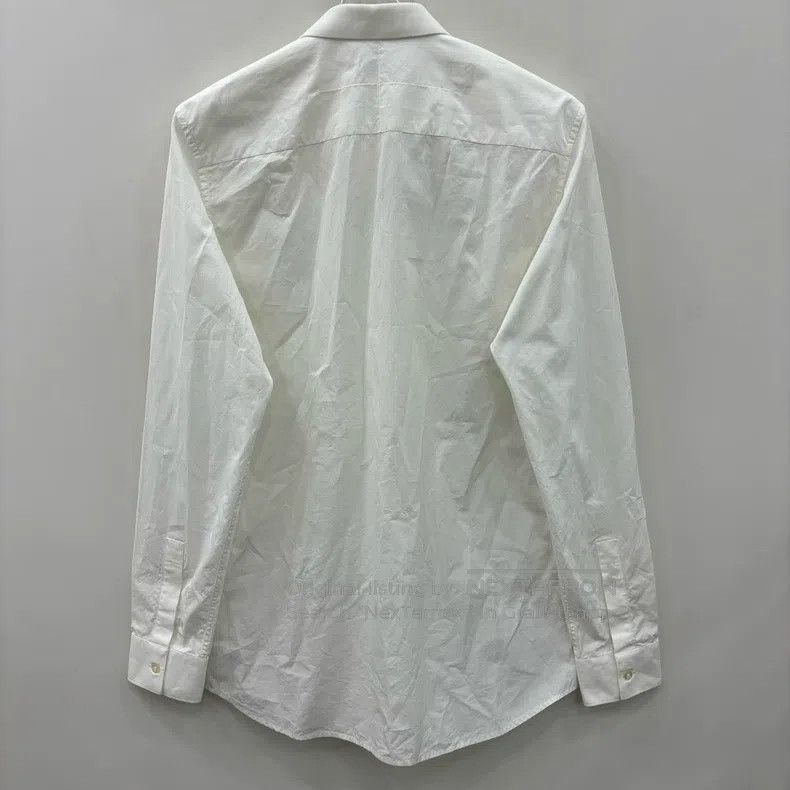 Givenchy Givenchy Size39 Solid Color Logo Badge Casual Long Sleeve S Size US M / EU 48-50 / 2 - 2 Thumbnail