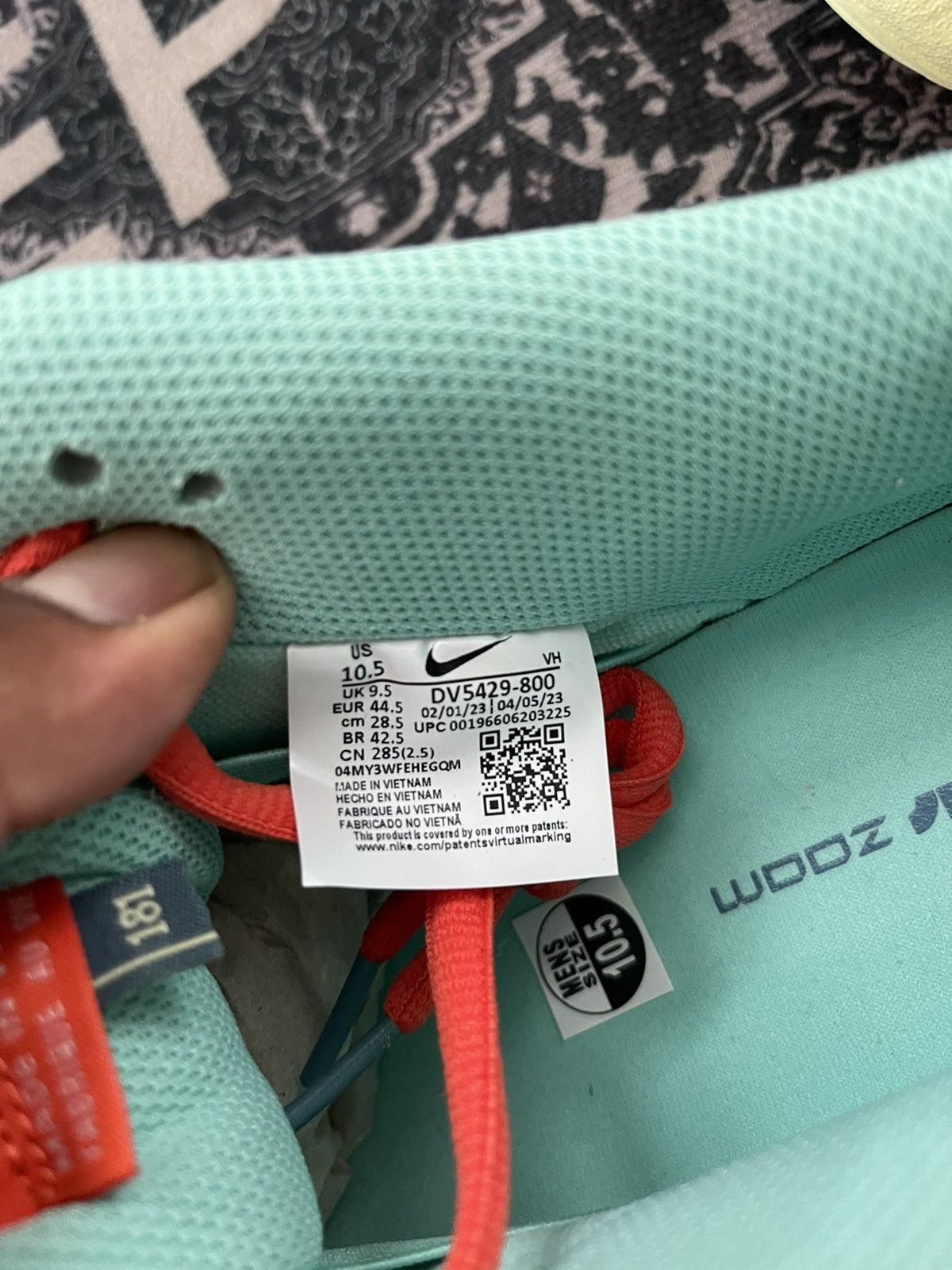 Nike Nike Dunk Low ‘Orange Emerald Rise’ Size US 10.5 / EU 43-44 - 8 Thumbnail