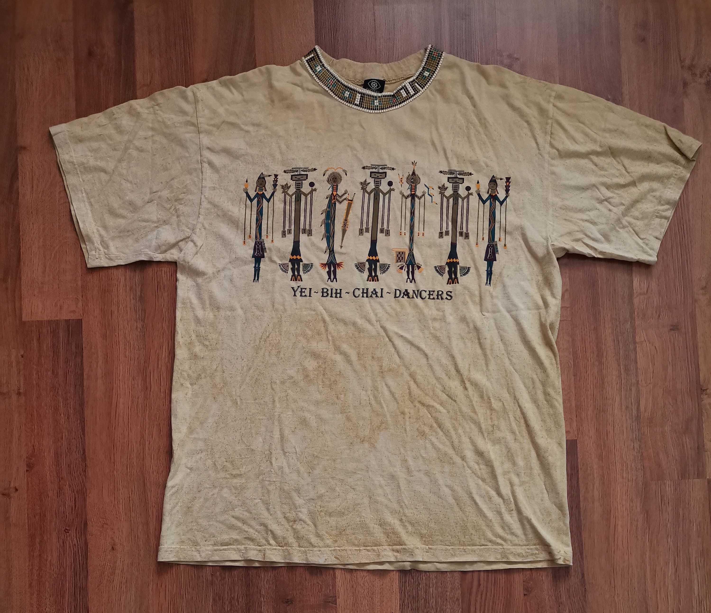 Vintage Vintage Factory Artwear Dancers Dyed Tee Size US XL / EU 56 / 4 - 1 Thumbnail