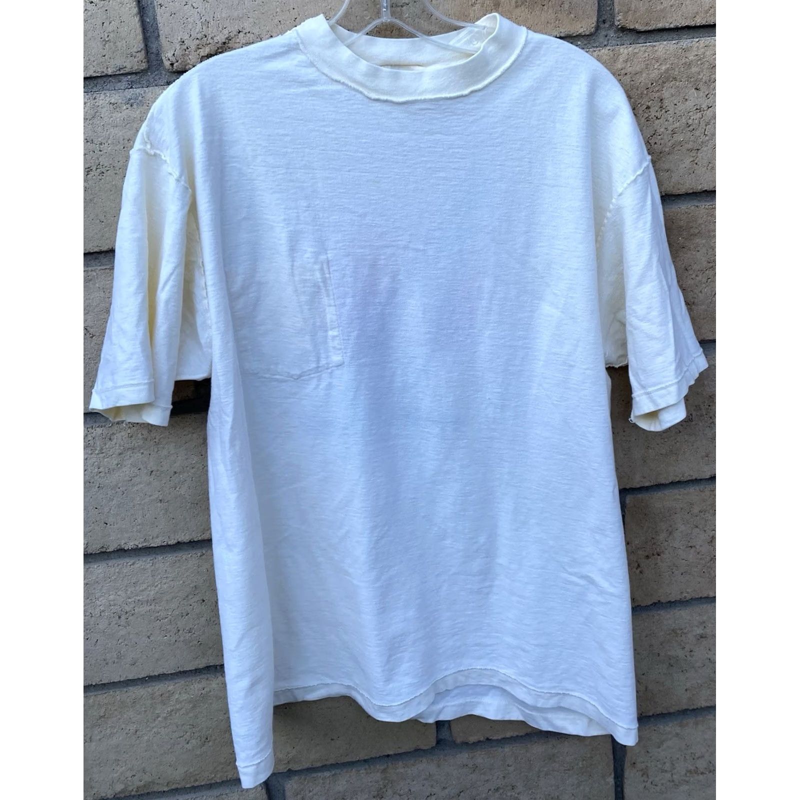 Vintage VINTAGE Chicago Windy City Skyline T-Shirt Made In USA 90s XL White Cotton Blend 50/50 Short Sleeve Crew Neck Men Mens 90s City Graphic Print Shirt Size US XL / EU 56 / 4 - 6 Thumbnail