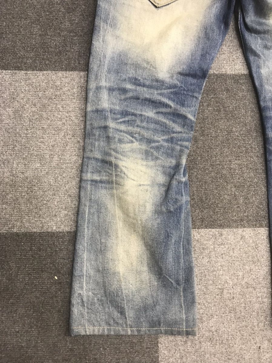 Japanese Brand Flare 🔥REDPEPPER Distressed Low Rise Jeans Size US 31 - 14 Thumbnail