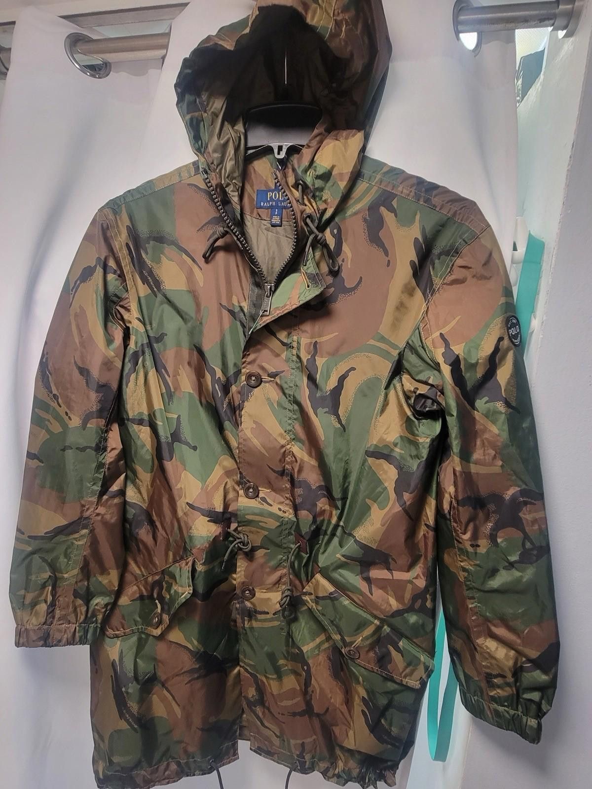 Polo Ralph Lauren Polo Ralph Lauren Men's Camo Military Marsh Coat S Trench Size US S / EU 44-46 / 1 - 3 Thumbnail