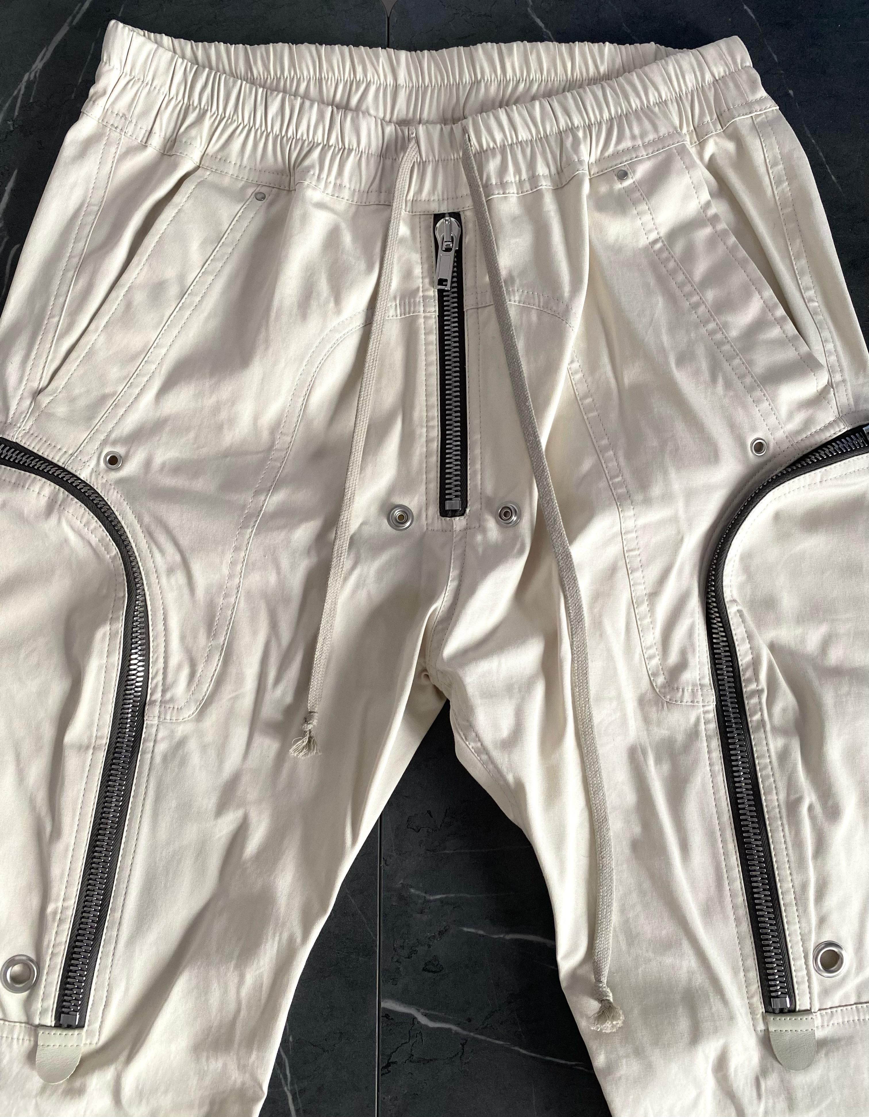Rick Owens Rick Owens White Bauhaus Cargo Size US 32 / EU 48 - 3 Thumbnail