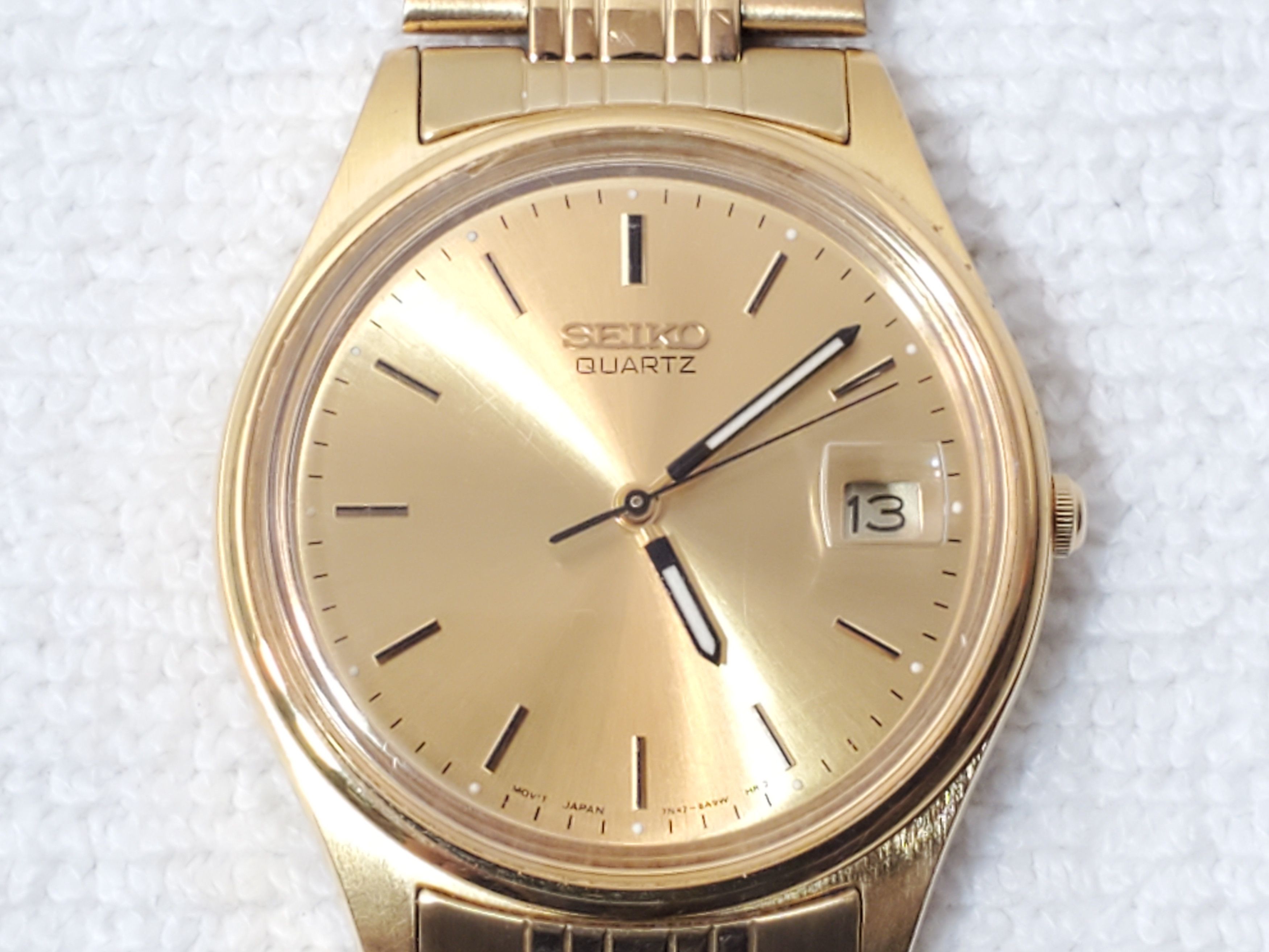 seiko men's sgf206 gold tone stainless steel dress watch Seiko Bracelet SGF206-SDV Men's Watch main image 0