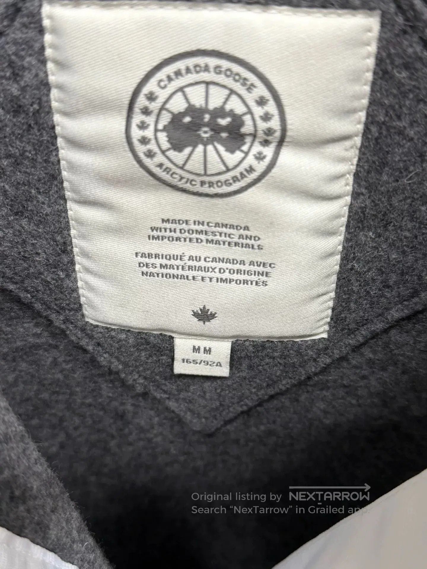Canada Goose CanadaGoose Gray Half. Size US M / EU 48-50 / 2 - 3 Thumbnail