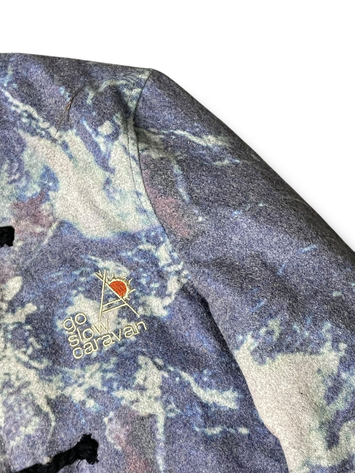 Japanese Brand × Vintage × go slow caravan GO SLOW CARAVAN Hooded Duffle Coat (89) Size US S / EU 44-46 / 1 - 6 Thumbnail