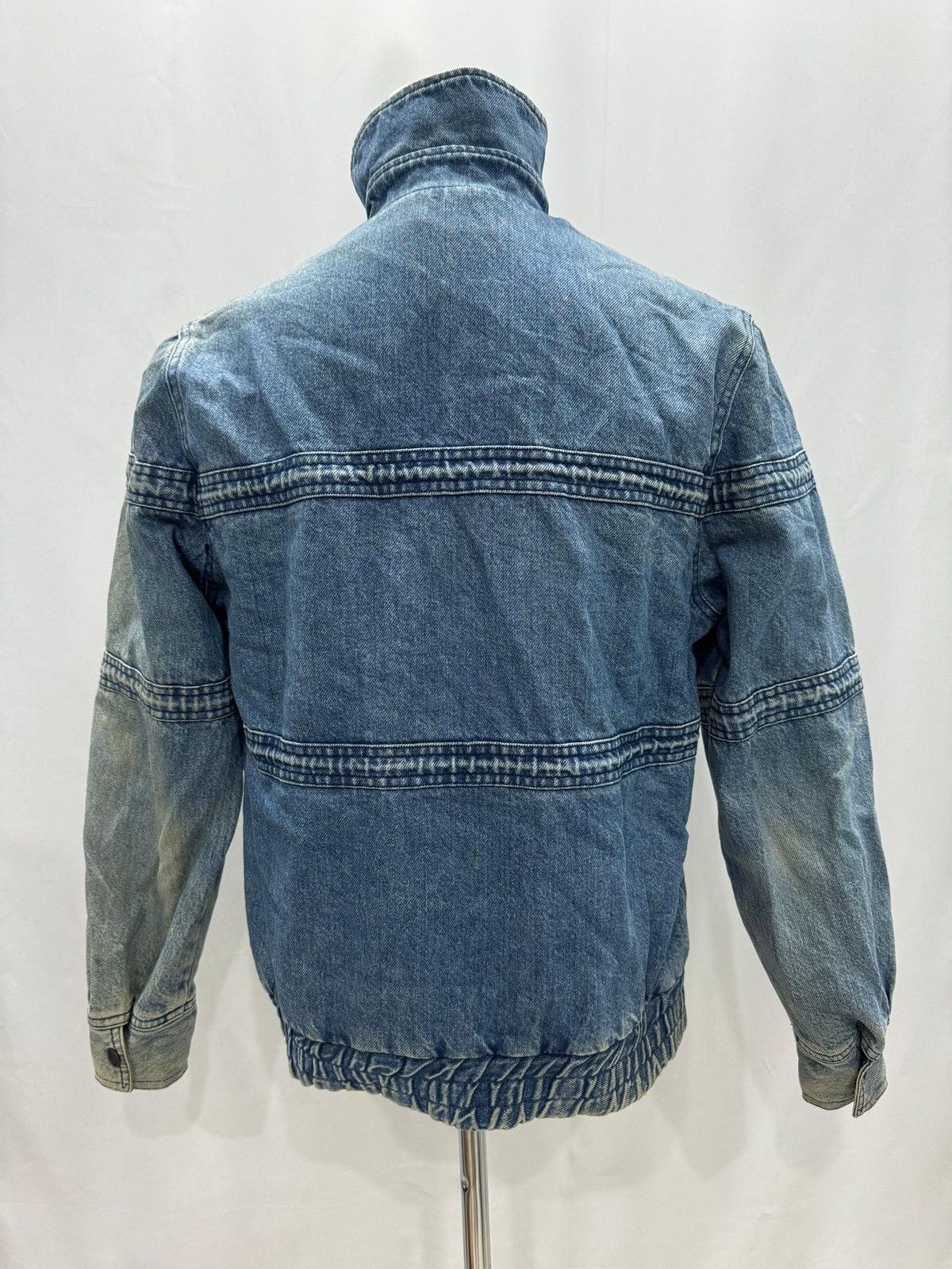 Japanese Brand × Vintage VINTAGE LAWLER Denim Army Jacket Size US S / EU 44-46 / 1 - 8 Thumbnail