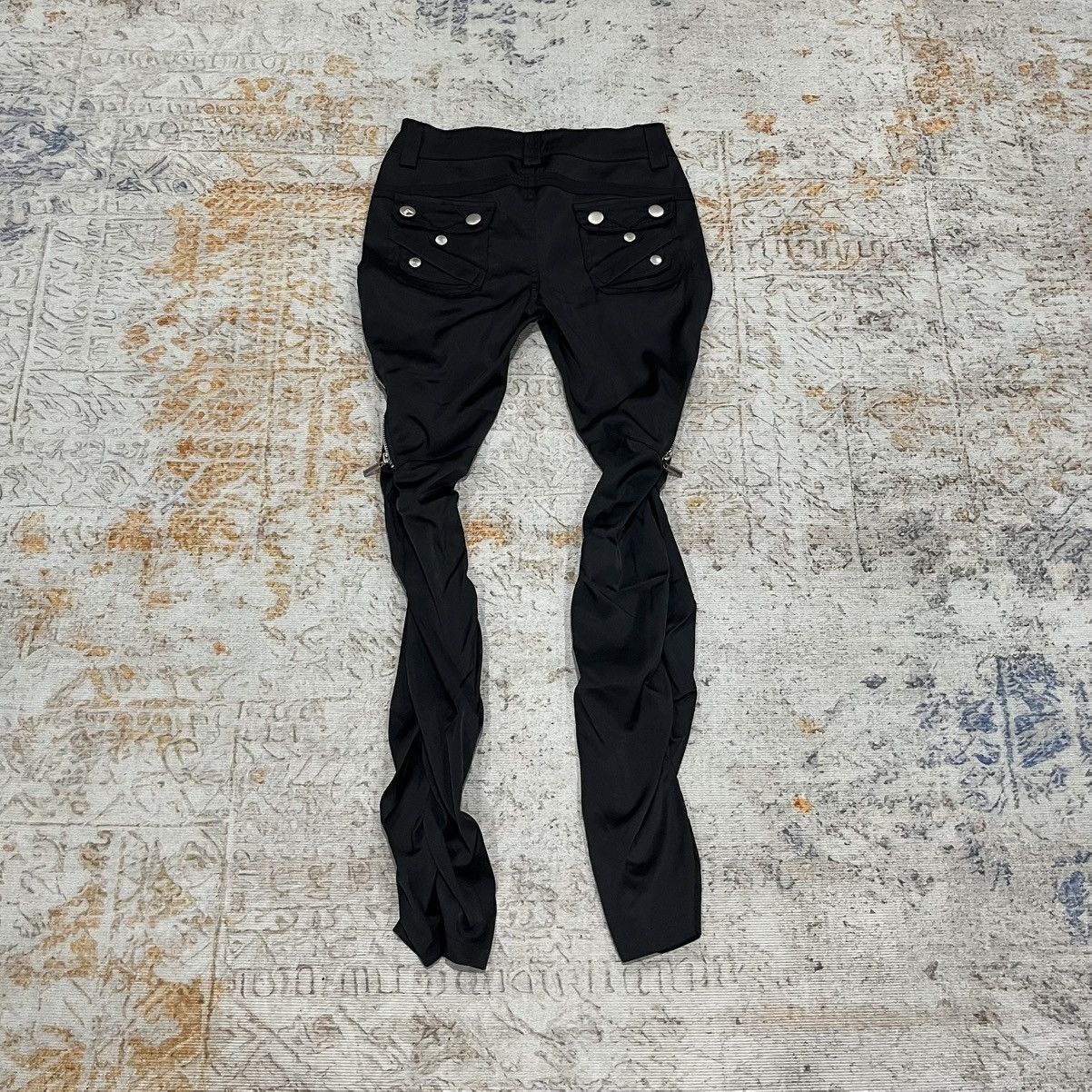 Japanese Brand Multizip Studded Punk Size US 28 / EU 44 - 4 Thumbnail