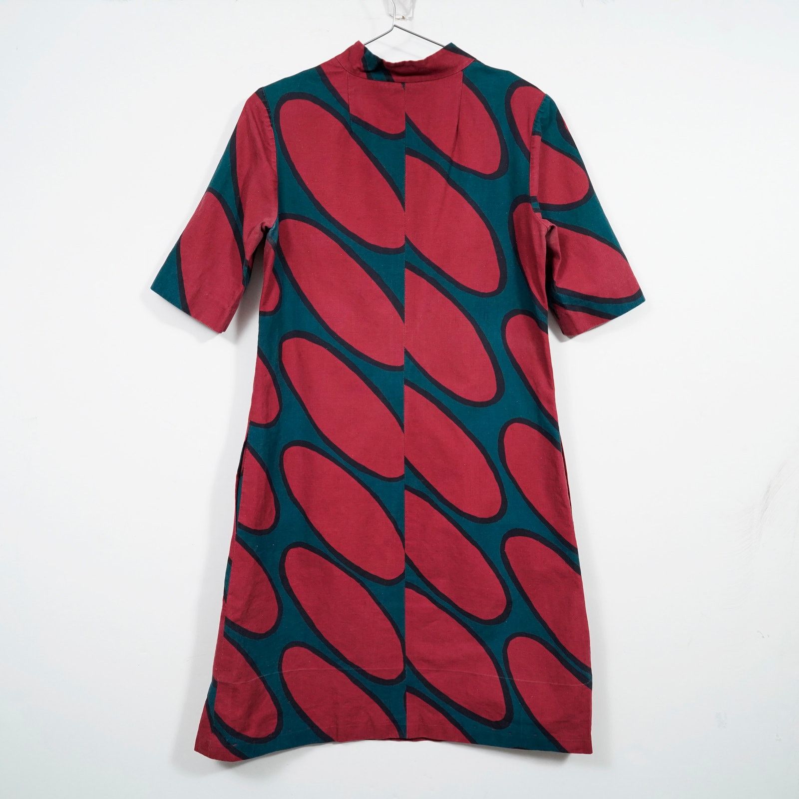Marimekko Vintage 1960s Marimekko Mod Art Cotton Shift Dress Size 36 Size S / US 4 / IT 40 - 2 Thumbnail