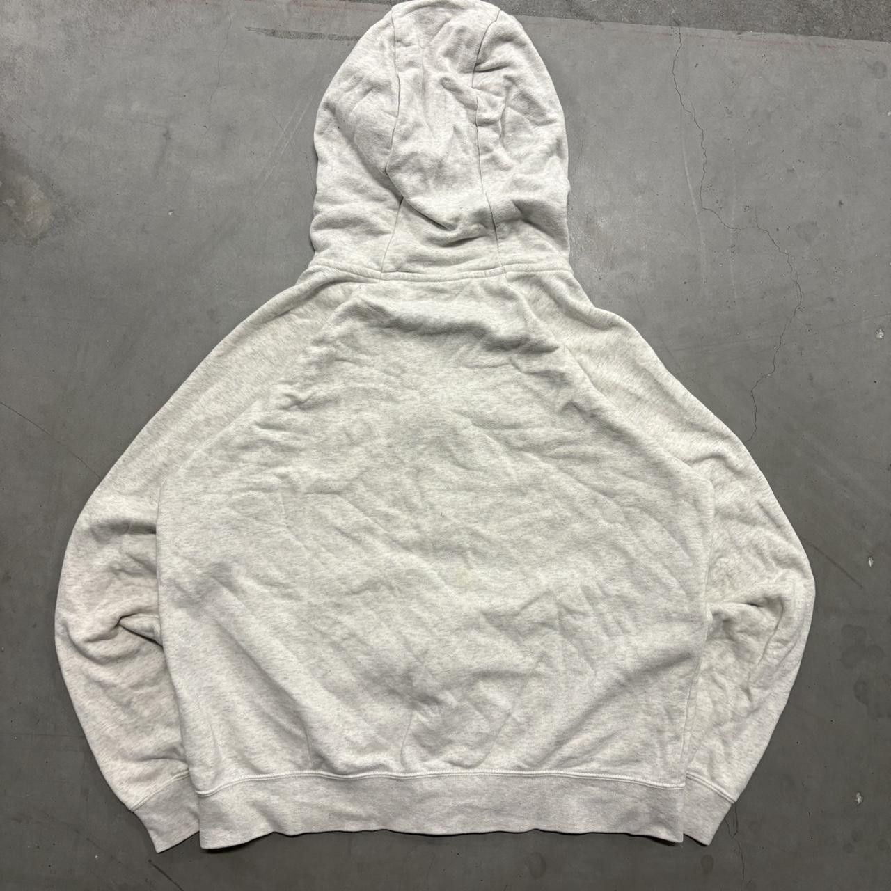 Nike Crazy Vintage Y2K/2000s Nike Grey Streetwear Style Loungewear zipup Hoodie! Size US M / EU 48-50 / 2 - 3 Thumbnail