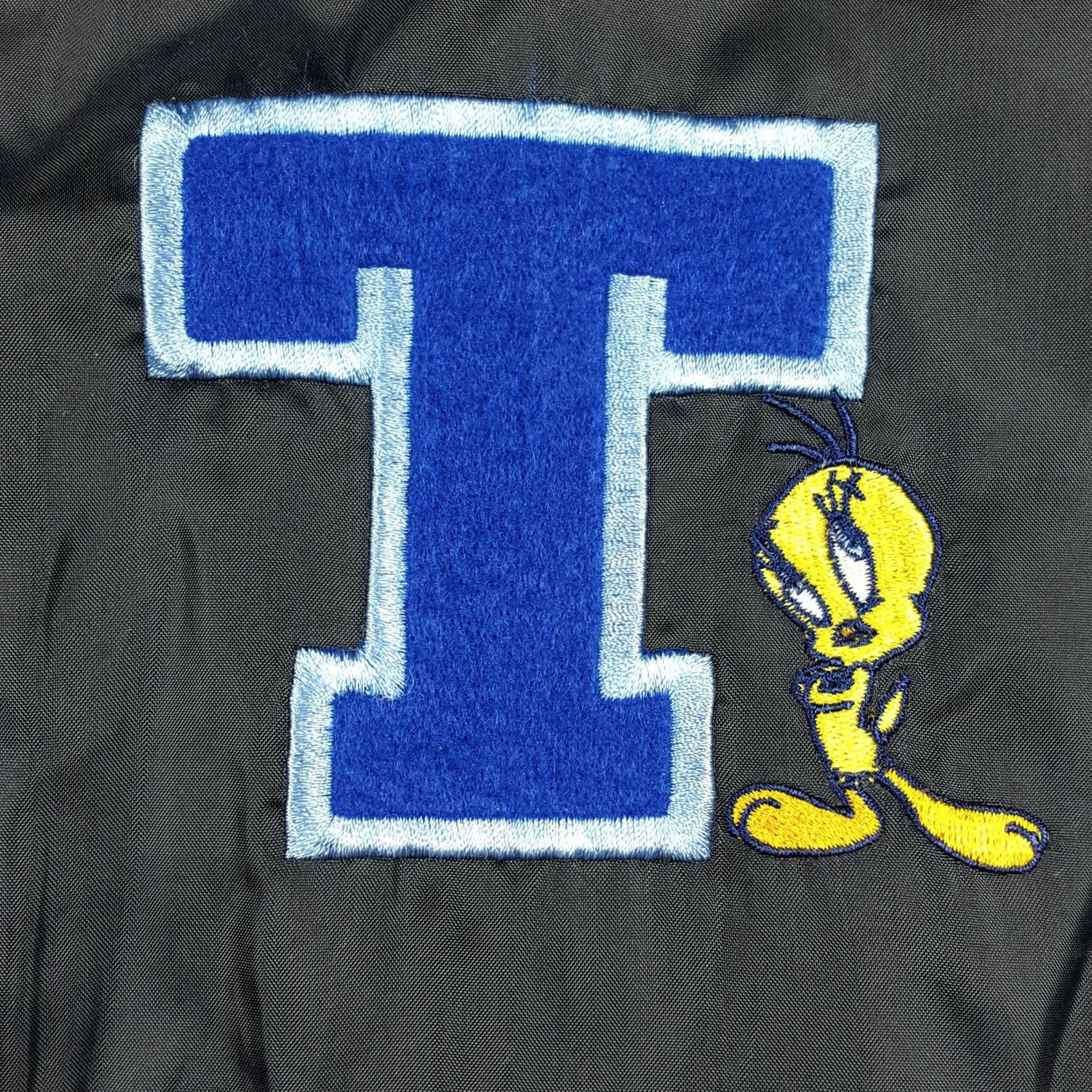 Vintage VINTAGE Looney Tunes Tweety Bird Navy Blue Pocket Fleece Jacket Women L Size L / US 10 / IT 46 - 4 Thumbnail