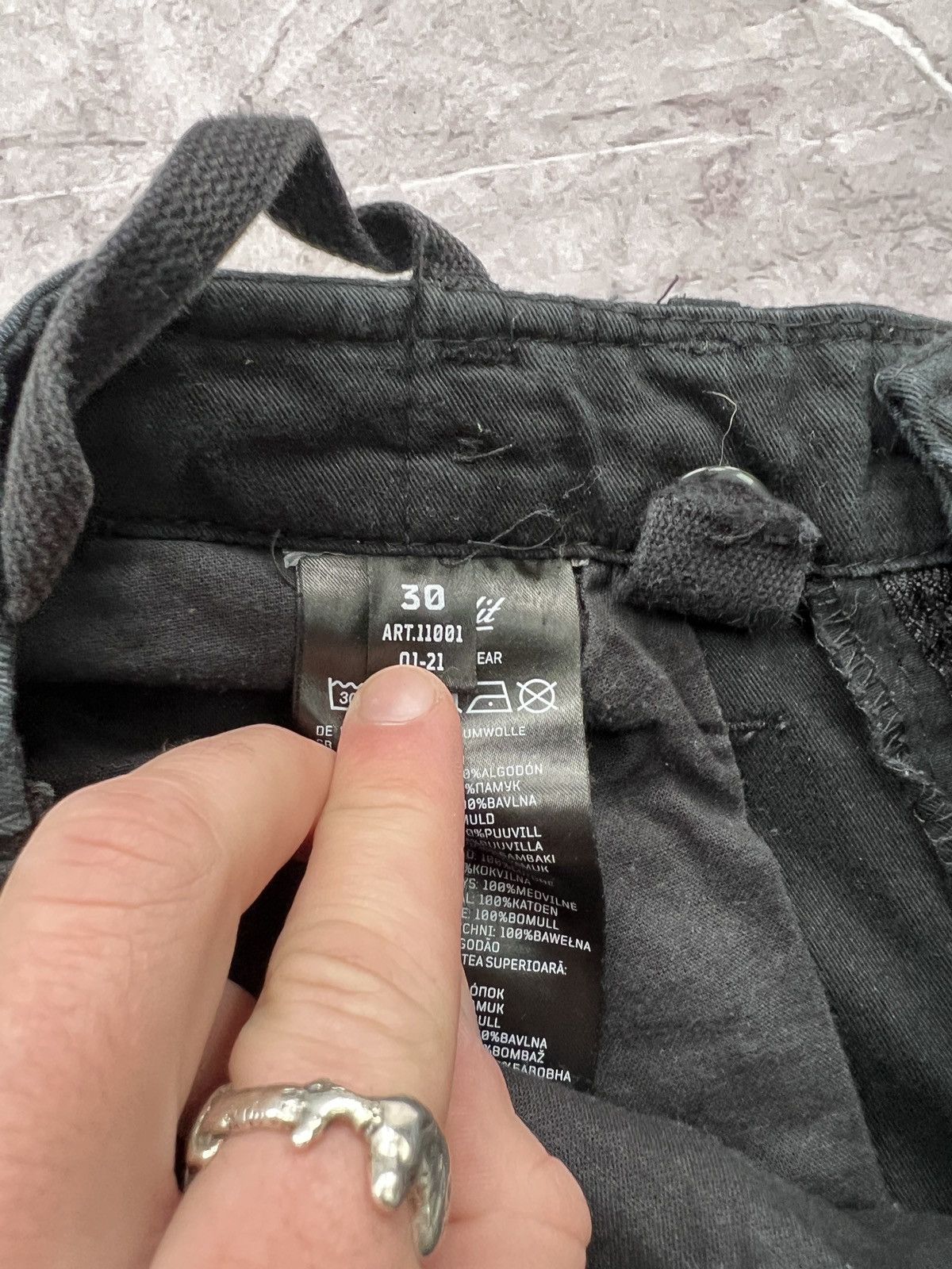 Diesel Vintage Diesel cargo denim pants Bondage y2k style Size US 30 / EU 46 - 9 Thumbnail