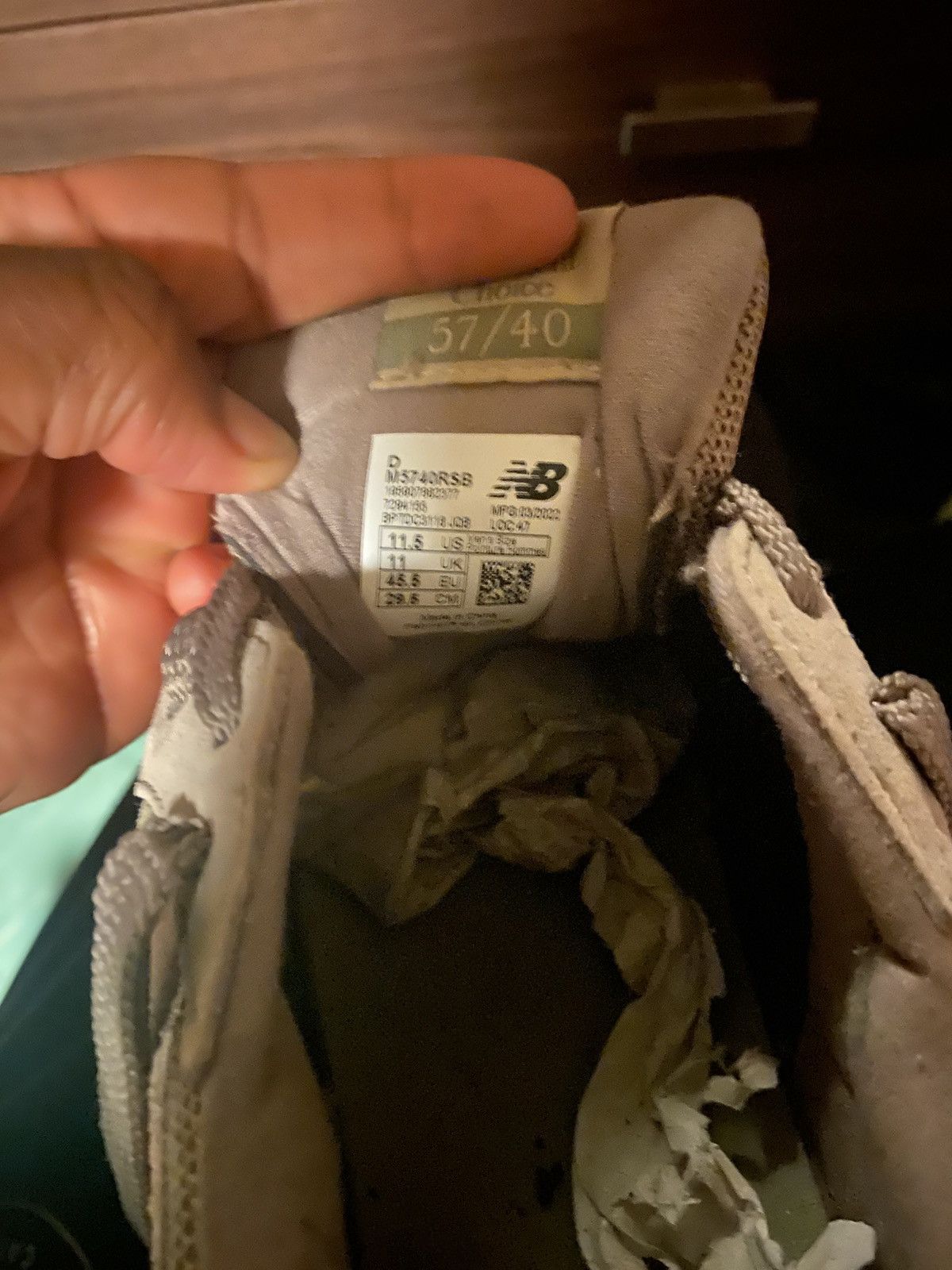 New Balance New balance 57/4 Size US 11.5 / EU 44-45 - 3 Thumbnail