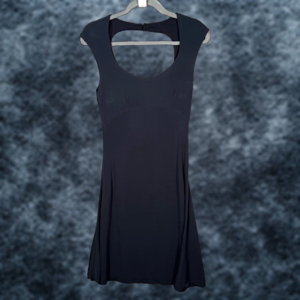 Banana Republic VINTAGE Banana Republic Blue Cap Sleeve Fit & Flare Dress Womens Size 6 Size M / US 6-8 / IT 42-44 - 1 Thumbnail