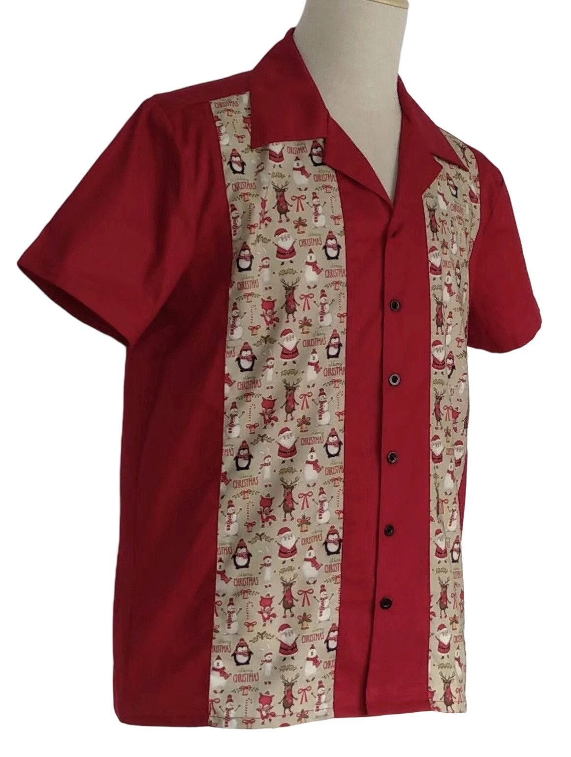 Other Men Shirt Printed Panel Cuban Collar Hawaii Shirts Size US XXL / EU 58 / 5 - 2 Thumbnail
