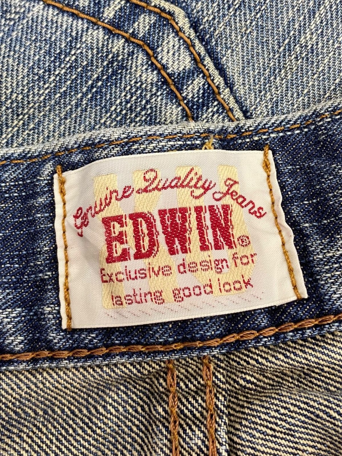 Edwin Vintage Edwin Whiskers Rusty Wash Style Loose Style Size US 32 / EU 48 - 12 Thumbnail