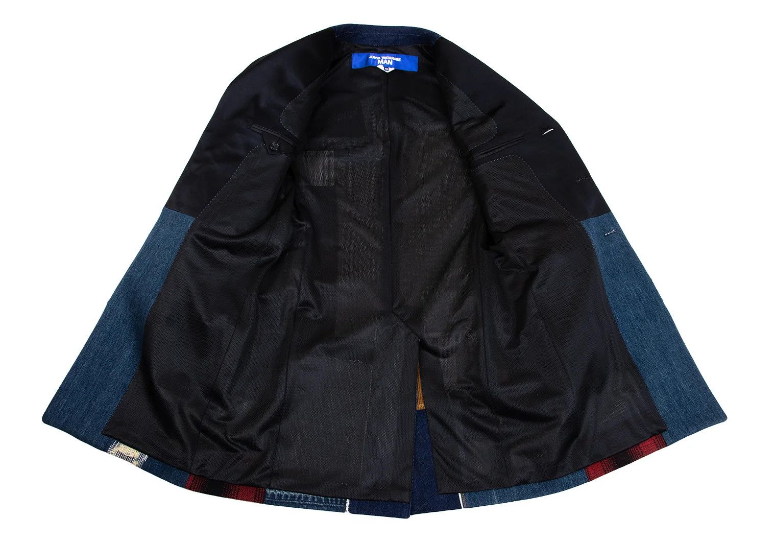 Junya Watanabe Patchwork Denim Coat in Indigo and Other Colors, XS Size US XS / EU 42 / 0 - 14 Thumbnail