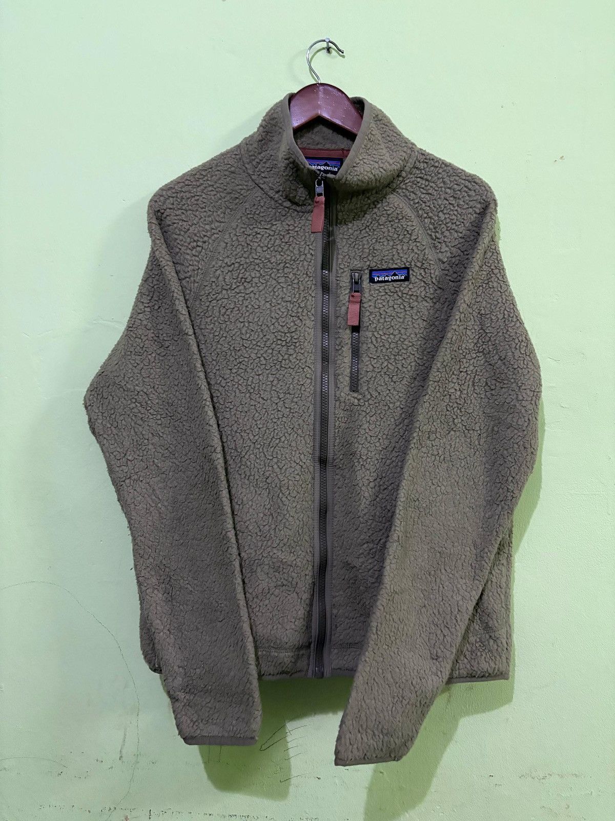 Patagonia Vintage Patagonia Sherpa Fleece Jacket Nice Design Size US M / EU 48-50 / 2 - 1 Thumbnail
