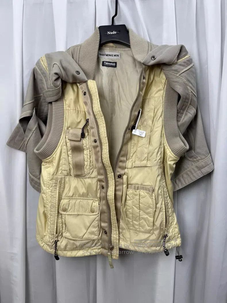 Issey Miyake Issey Miyake Size 3 2000AW multi-pocket zip vest| Size US L / EU 52-54 / 3 - 1 Thumbnail