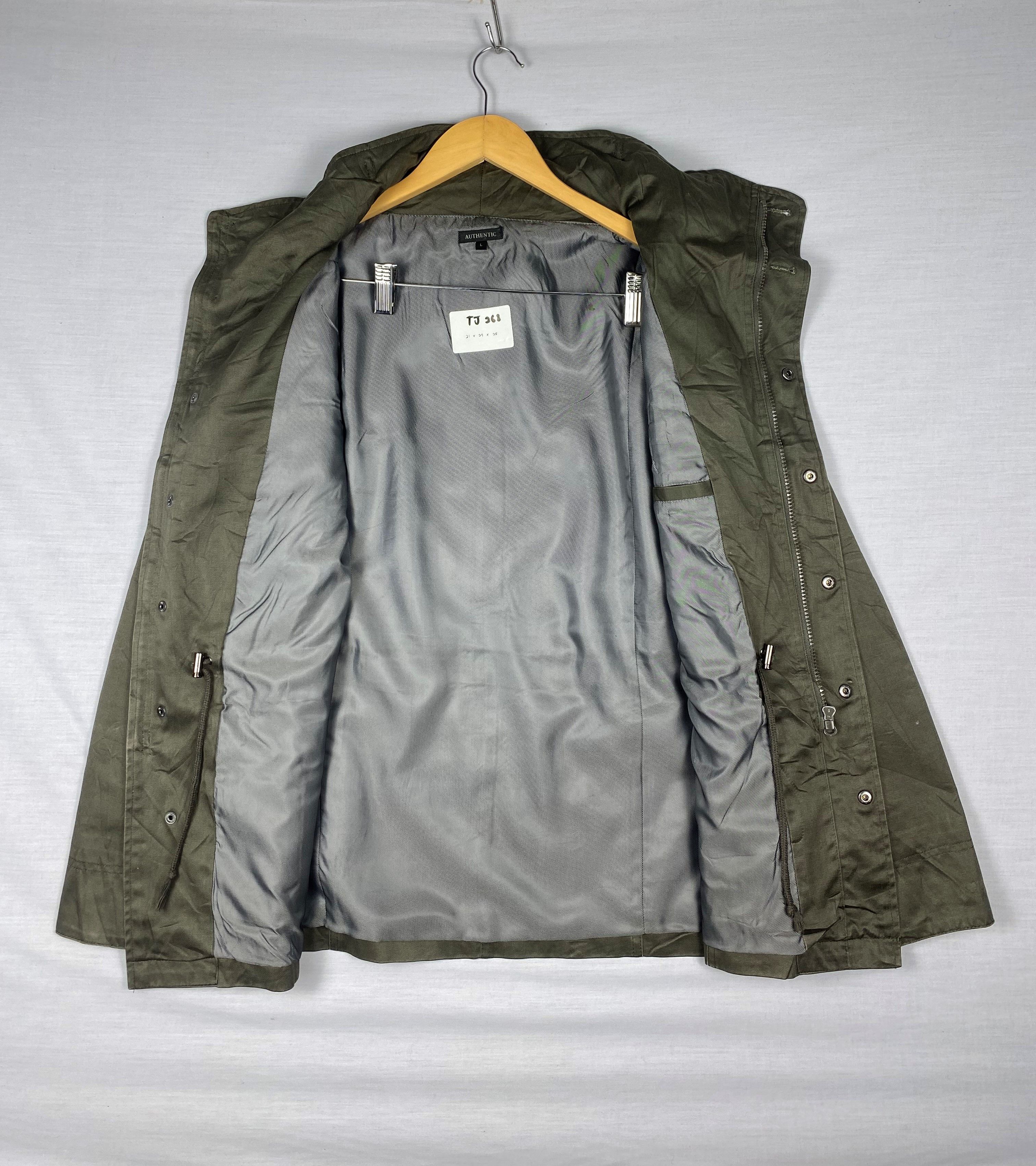 Japanese Brand Vintage Authentic Multi Pocket Zip Up Utility Jacket Size US L / EU 52-54 / 3 - 2 Thumbnail
