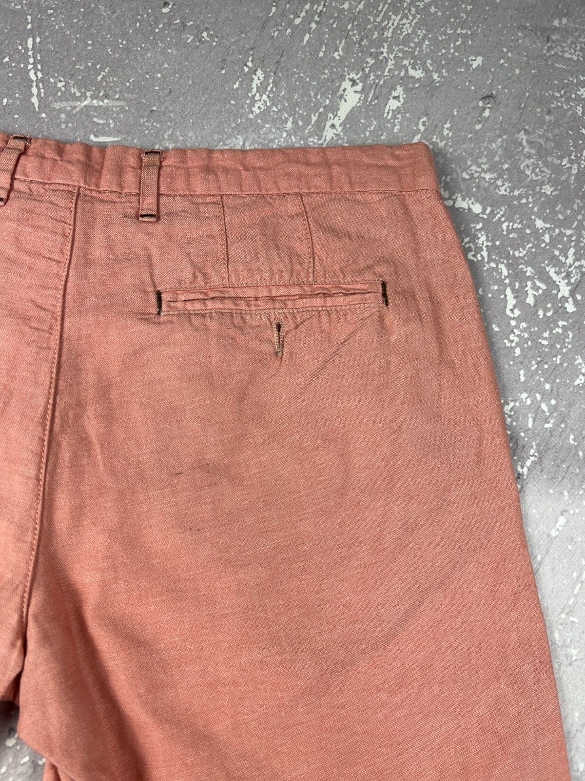 Ted Baker Ted Baker Summer Cotton/Linen Shorts Mens 32R Pink Size US 32 / EU 48 - 5 Thumbnail