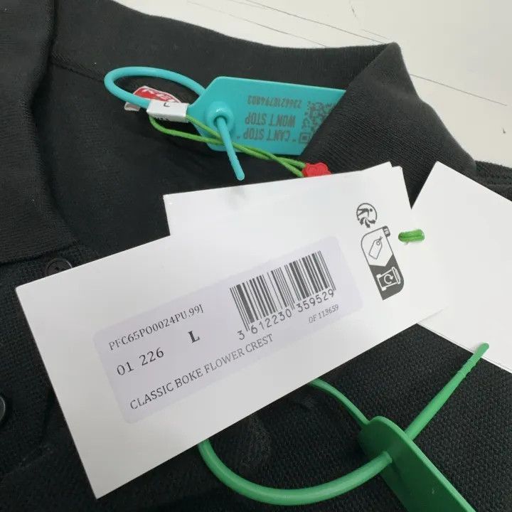 Kenzo KENZO Black Short Sleeve Polo Shirt for Men -2507 Size US L / EU 52-54 / 3 - 2 Thumbnail