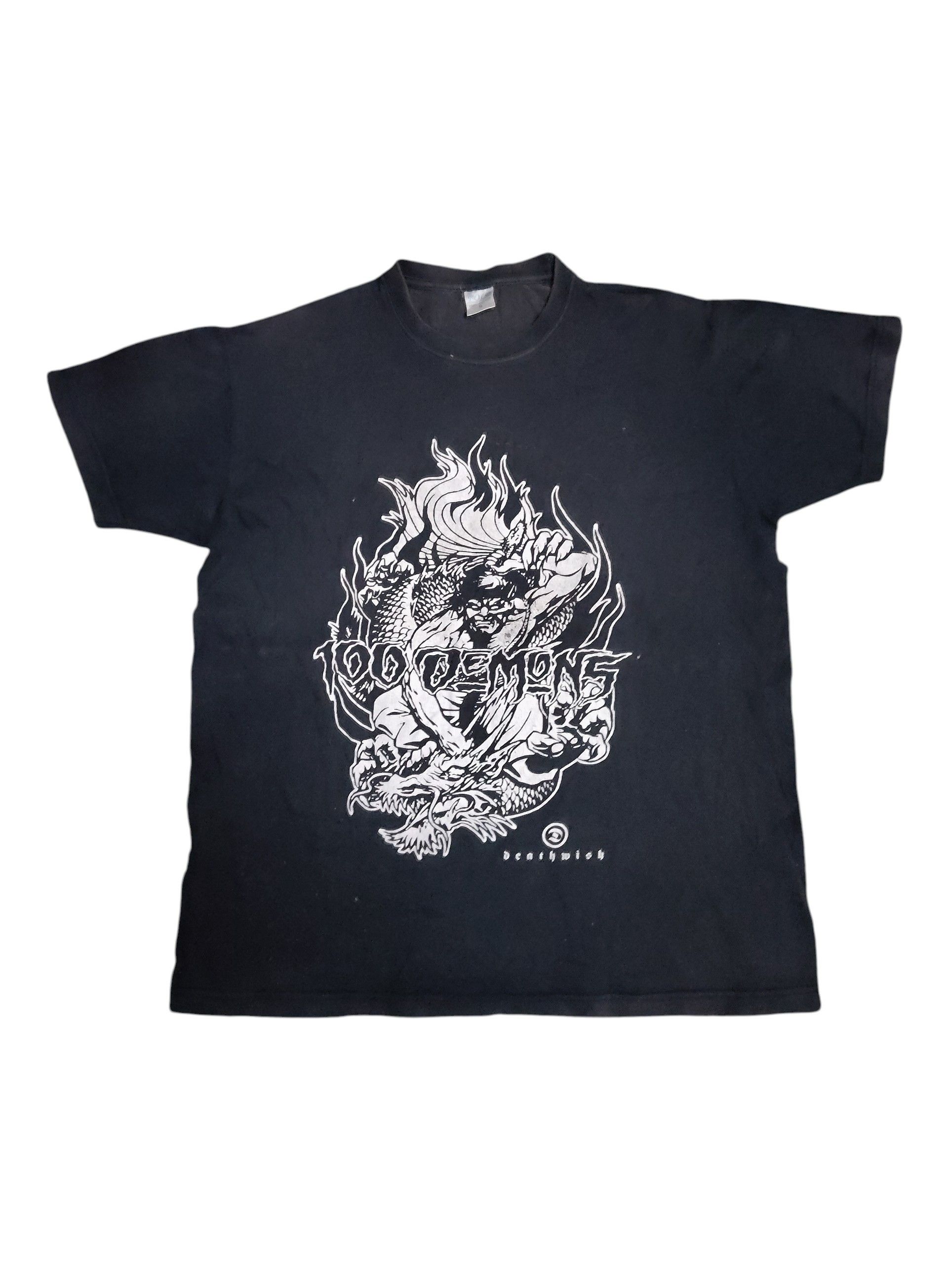 Band Tees Vintage DEATHWISH rock band promo t shirt Size US M / EU 48-50 / 2 - 1 Thumbnail