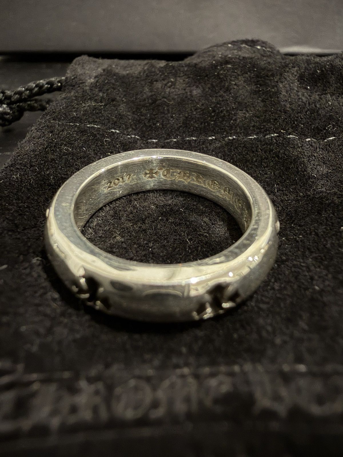 Chrome Hearts Chrome Hearts Negative Plus Ring Size 7 .925 Size ONE SIZE - 2 Thumbnail