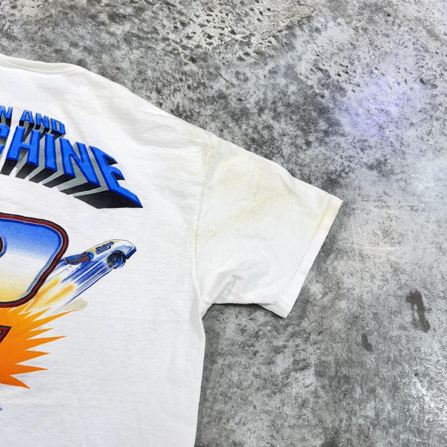 Vintage VINTAGE Nike Shirt Mens 2XL White Racing Graphic 90s Miller Lite NASCAR Rusty Wallace T-Shirt Size US XXL / EU 58 / 5 - 7 Thumbnail