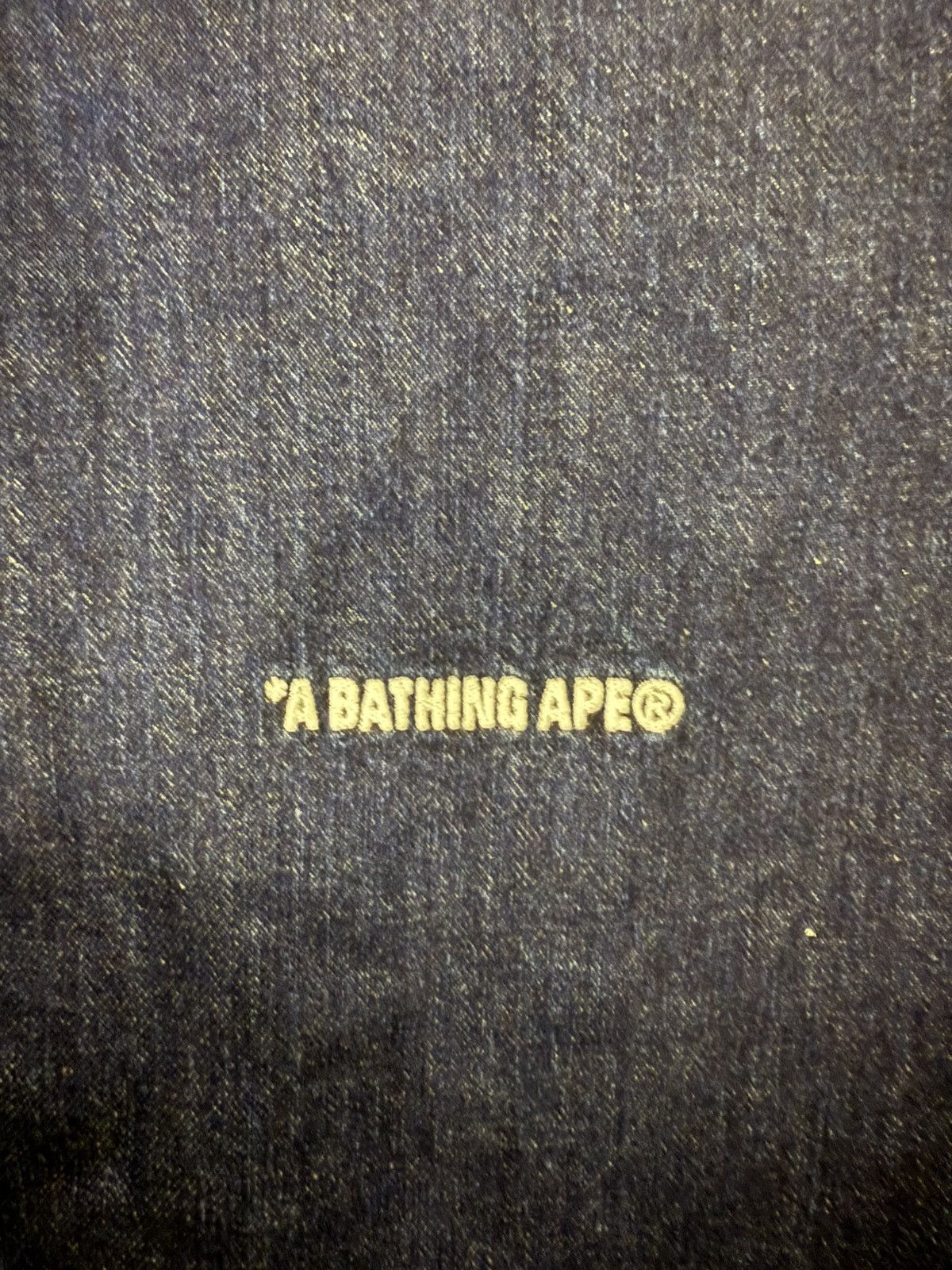 Bape BAPE One Point Denim Cheef Pants Size US 28 / EU 44 - 6 Thumbnail