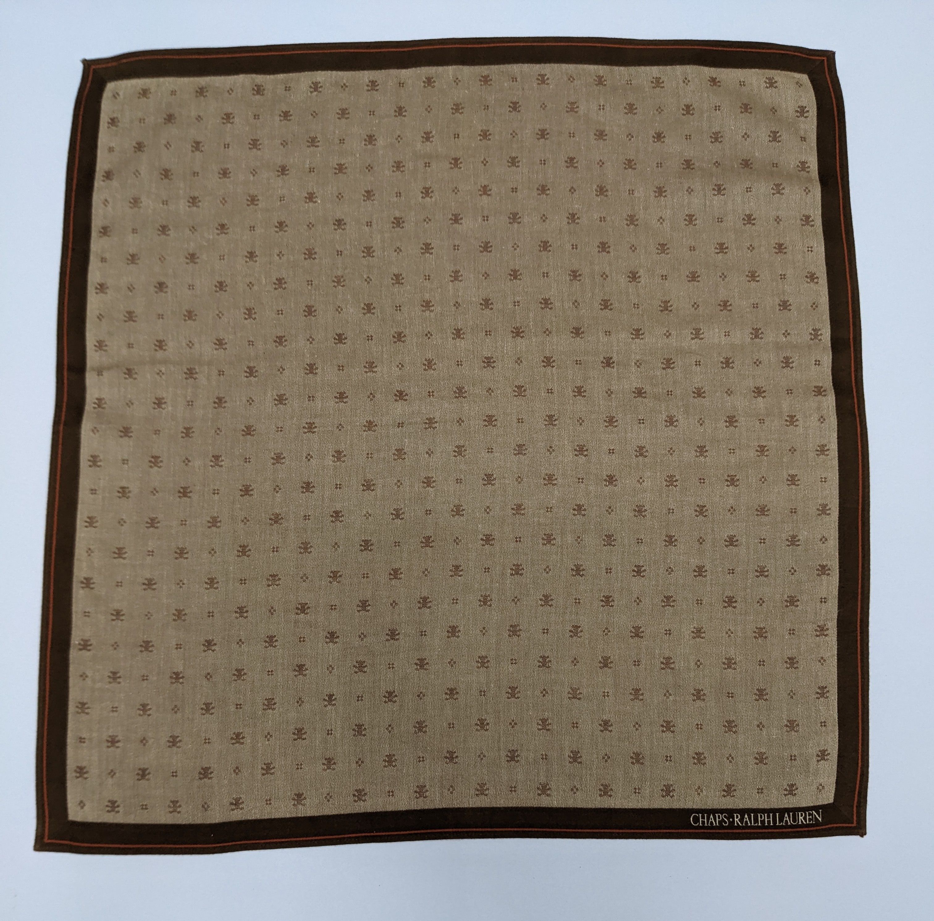 Chaps Ralph Lauren Chaps Ralph Lauren Monogram Bear Print Handkerchief Size ONE SIZE - 3 Thumbnail