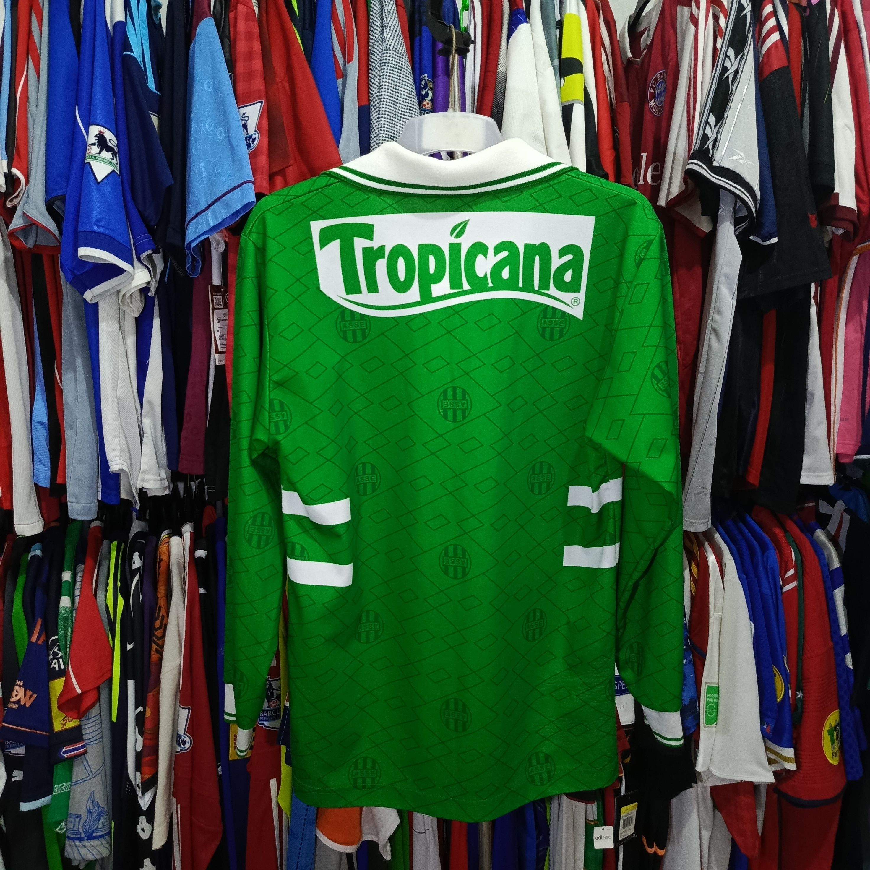 Lotto Sport St Etienne Vintage Lotto 1994 Long Sleeve Authentic Shirt Size US S / EU 44-46 / 1 - 2 Thumbnail